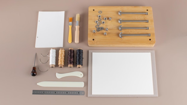 Selection of embroidery kits